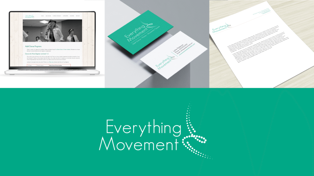 Brand work sample by MWK Marketing & Design.